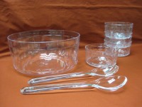 Acrylic 7 Pcs Salad Serving Bowl II