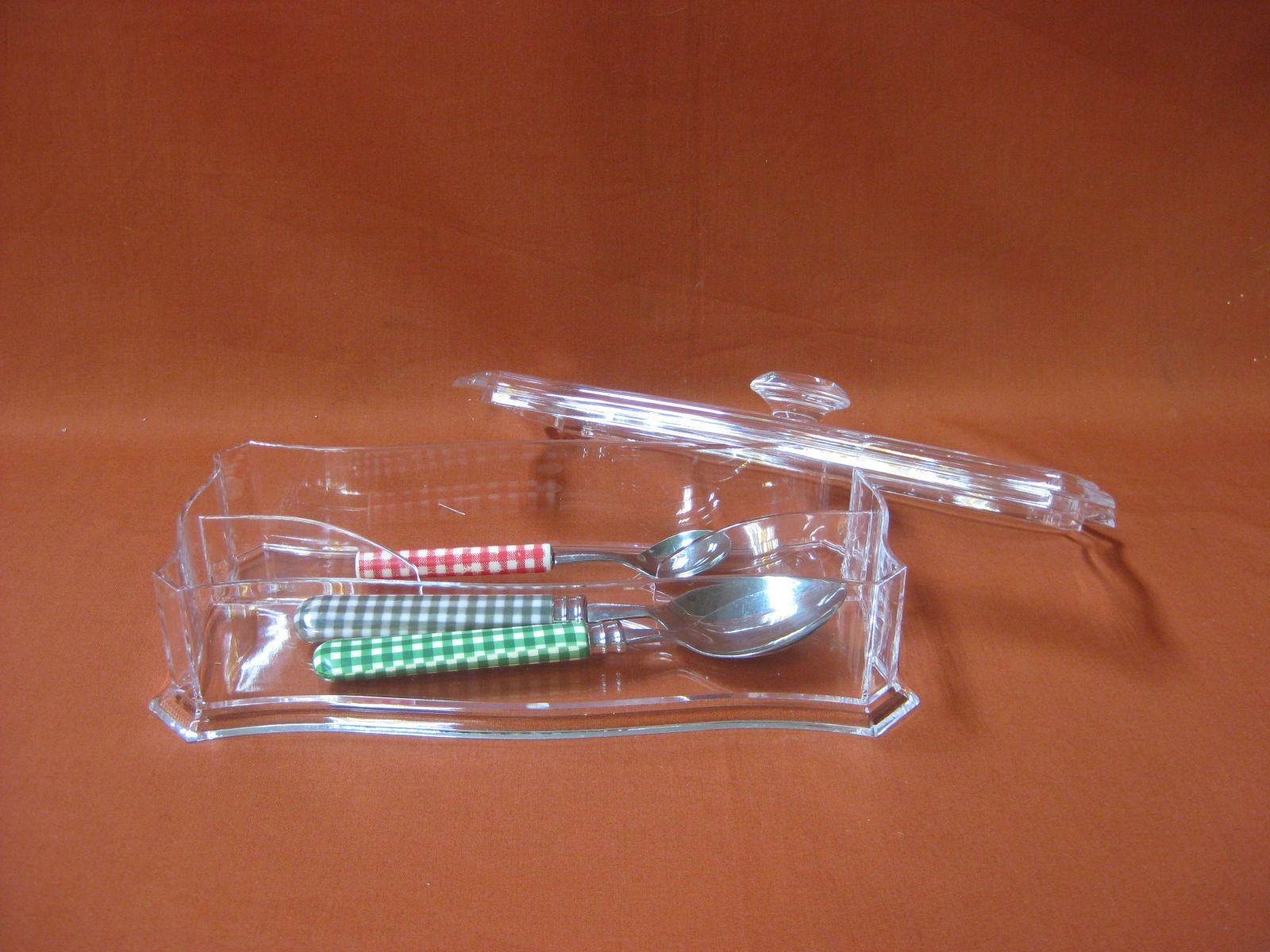 Acrylic Cutlery Caddy II