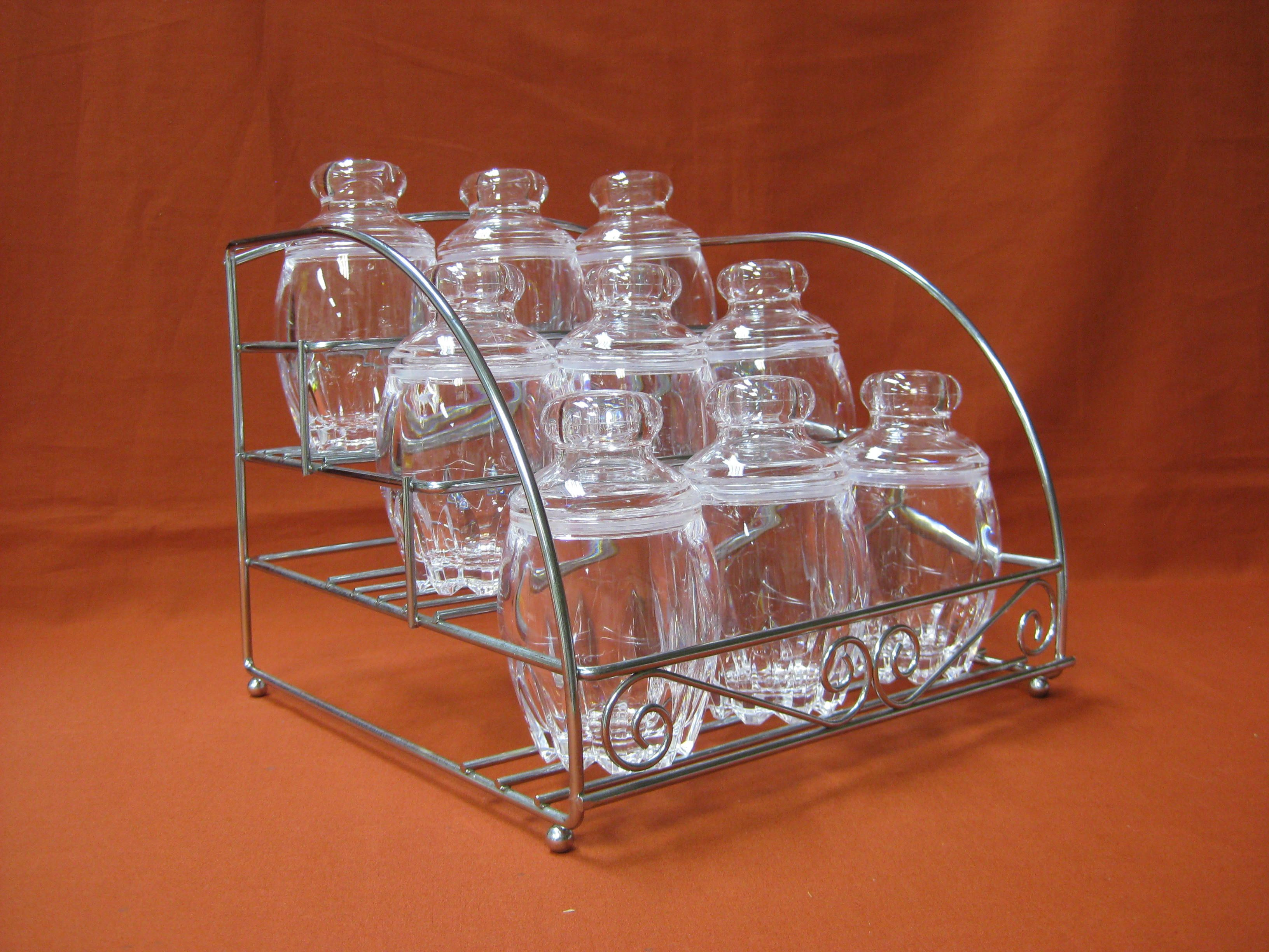 Acrylic Kitchen Storage Jar V