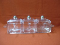 Acrylic Set of Mutiple Sugar Pots II