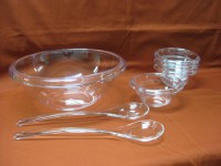 Acrylic 7 Pcs Salad Serving Bowl II