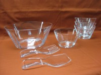Acrylic 7 Pcs Salad Serving Bowl II