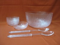 Acrylic 7 Pcs Salad Serving Bowl I