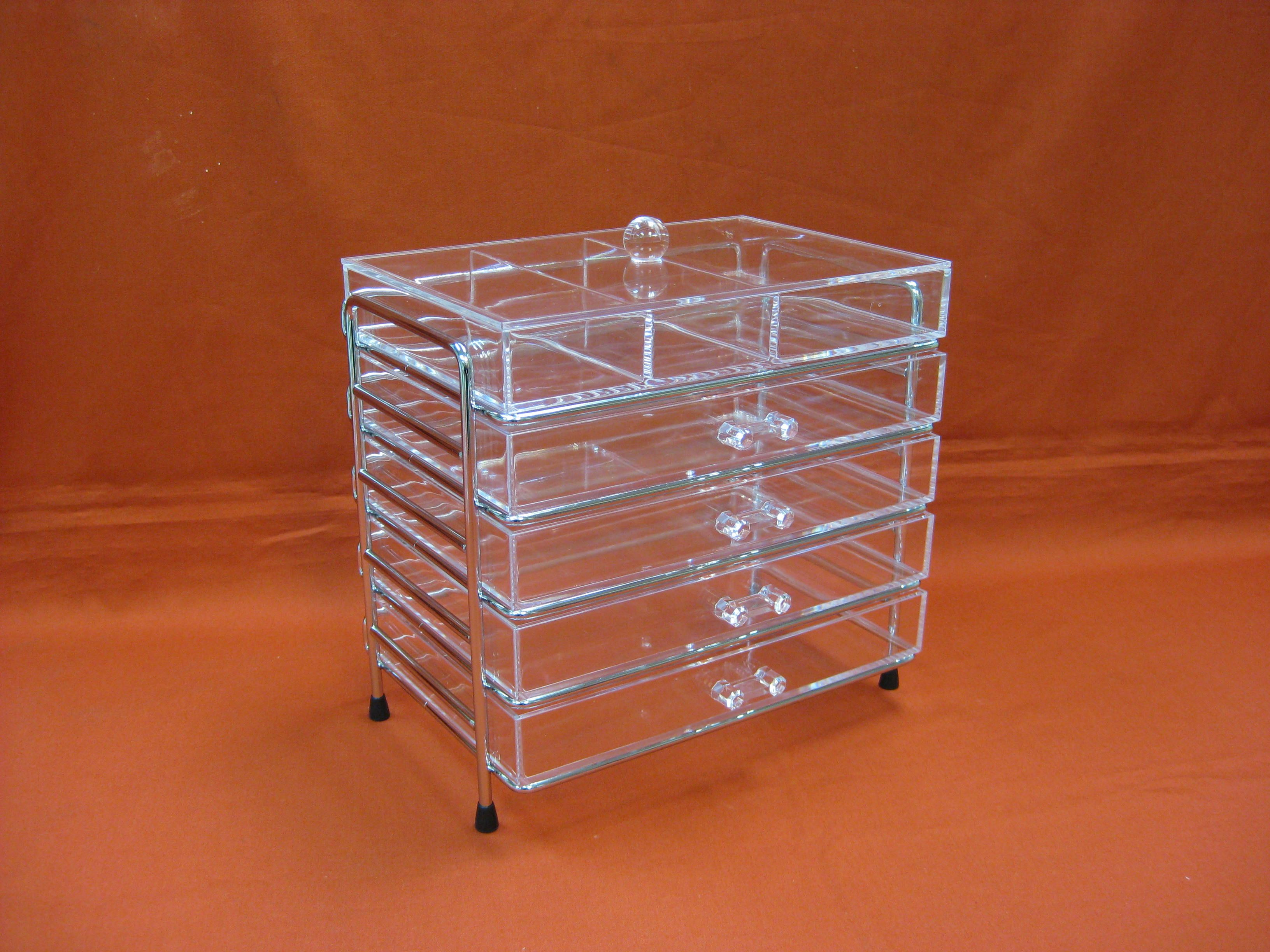 Acrylic Cosmetic Drawer Organization VIII