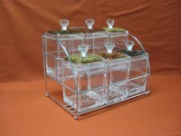 Acrylic Spice Decor Storage Jar IV