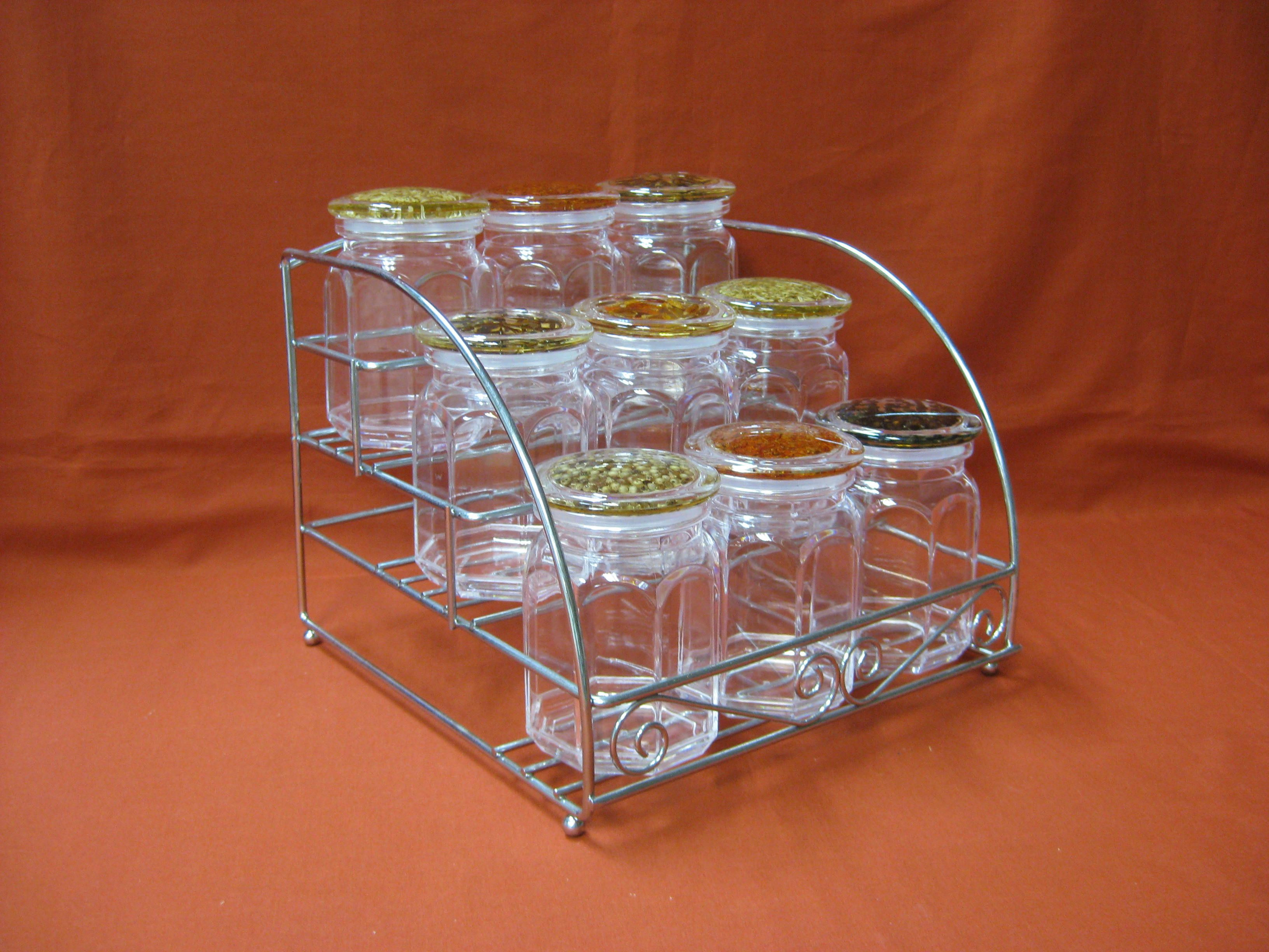 Acrylic Spice Decor Storage Jar V