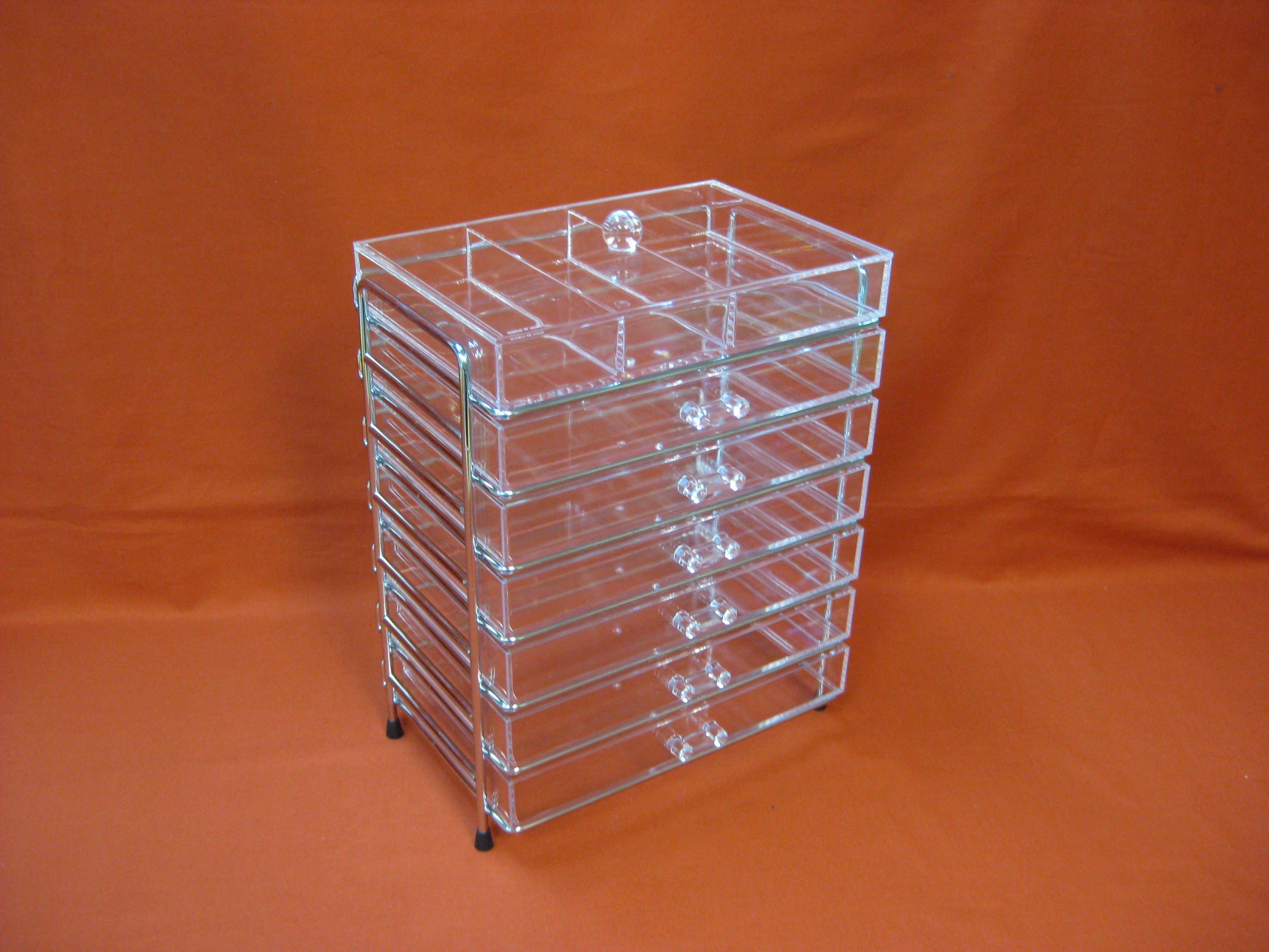 Acrylic Cosmetic Drawer Organization VIII