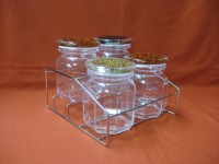 Acrylic Spice Decor Storage Jar V
