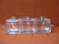 Acrylic Set of Mutiple Sugar Pots II