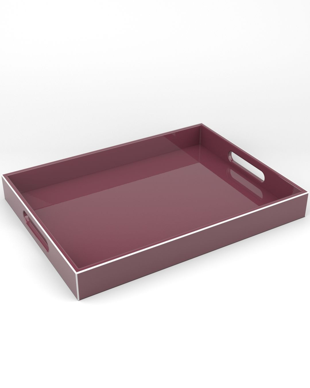 High-Gloss-Lacquer serving tray