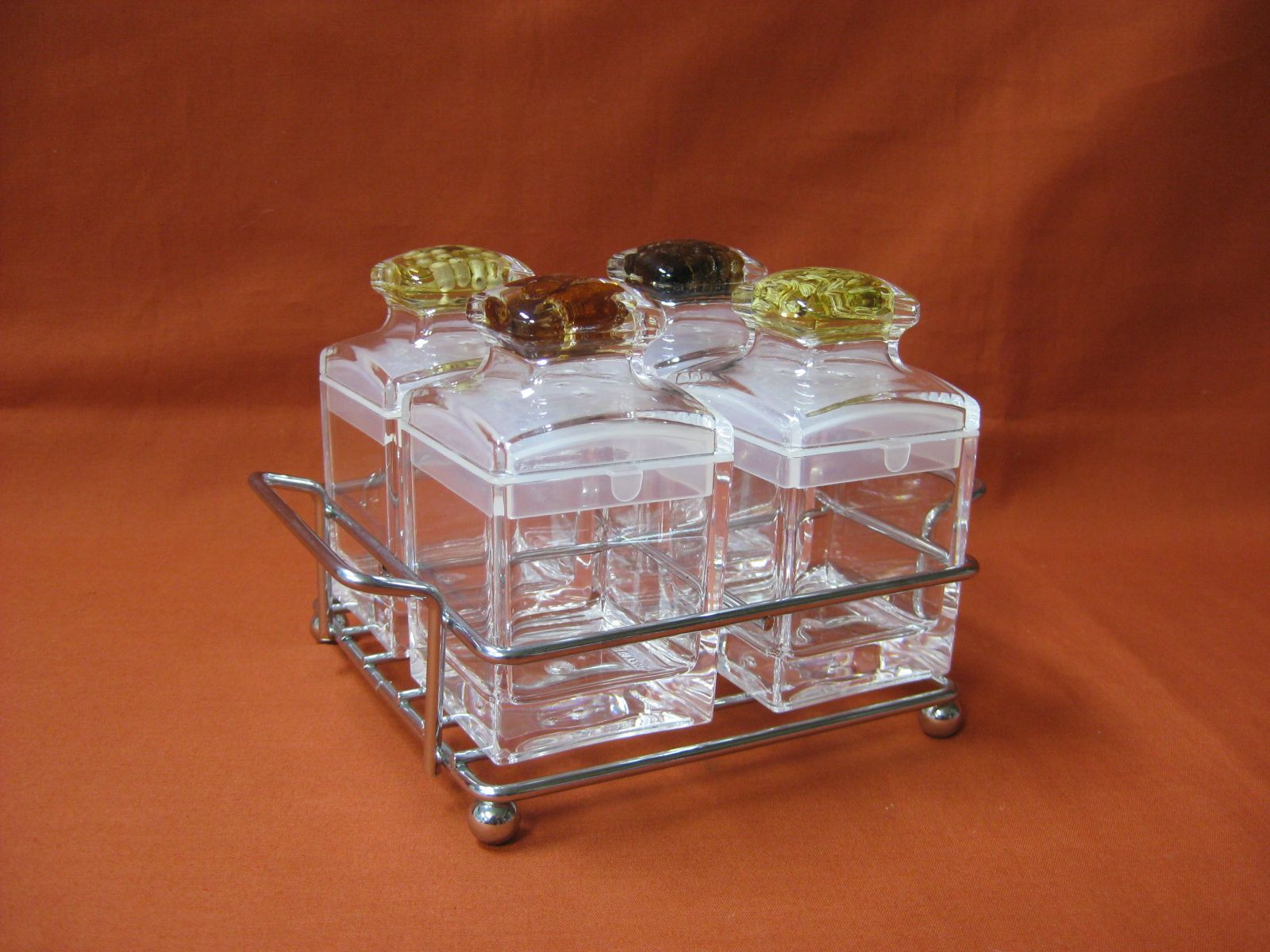 Acrylic Spice Decor Storage Jar VI